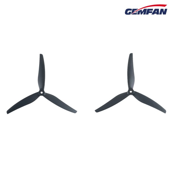 Gemfan 7535-3 3-Blades Propellers 7.5 Inch 2CW + 2CCW Glass Fiber Nylon and PC for RC Drone Cinelifter Quad Style Toy